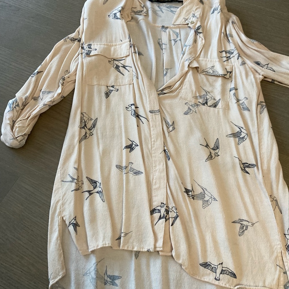Zara button down shirt.